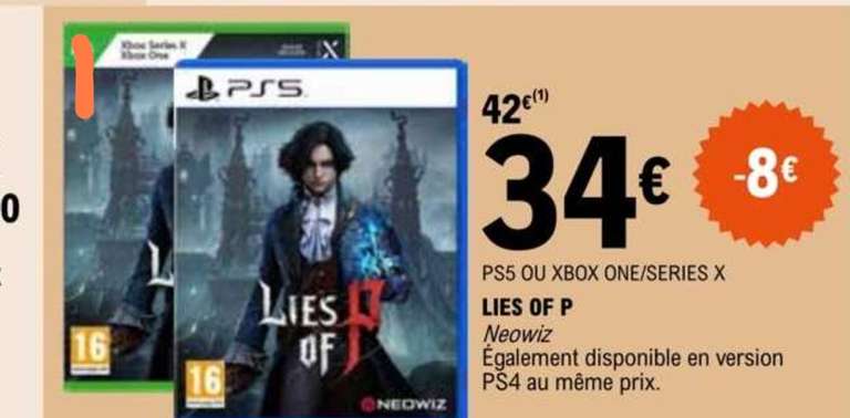Lies of P sur PS5/PS4 et Xbox Séries X