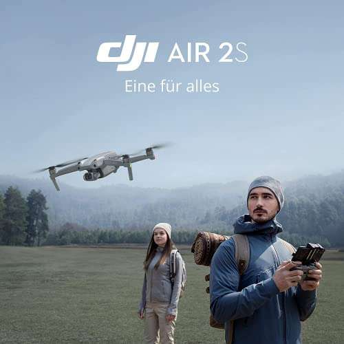Drone DJI Mavic Air 2S avec Accessoires - Caméra 5.4K, Autonomie 31 min, Distance de vol 18.5 km (via remise panier)