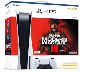 Pack Console PS5 Standard + Call of Duty Modern Warfare III (Dématérialisé) - Divers marchands