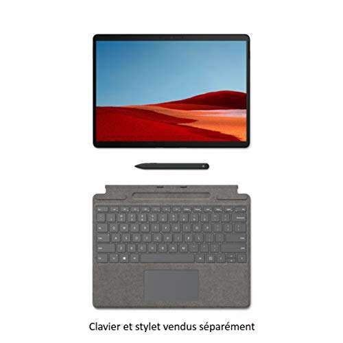 Tablette 13" Microsoft Surface Pro X - SQ1, 8 Go RAM, 128 Go SSD (vendeur tiers)