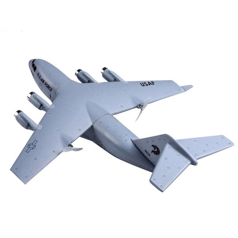 Avion radiocommandé Transport C-17 - RTF, gyroscope 6 axes, envergure 390mm, 2 batteries incluses (Entrepôt EU)