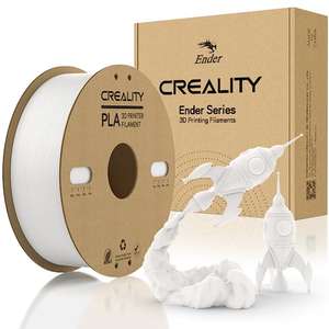 1 Rouleau Filament PLA 1.75mm Creality pour Imprimante 3D - Blanc (Vendeur Tiers)