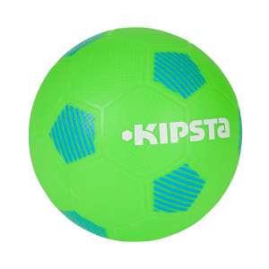 Ballon de football Sunny 300- taille 4, vert bleu