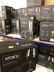 Sélection de verres Krosno - Ex: Lot de 6 verres à vin Krosno , Marsannay-la-Côte (21)