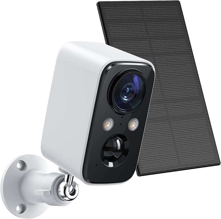 Tech Discount - caméra surveillance wifi extérieure alimentation panneau  solaire HD 1080P à distance étanche dispositif sécurité domicile jardin -  Caméra de surveillance connectée - Rue du Commerce