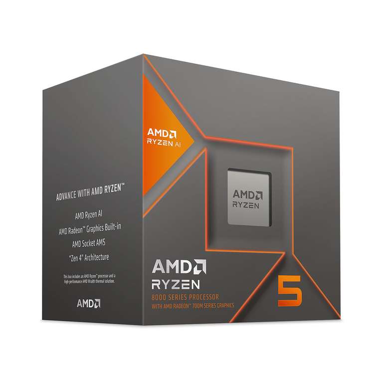 Processeur AMD Ryzen 5 8600G Wraith Stealth (4.3 GHz / 5.0 GHz)