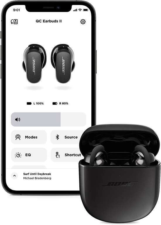 Ecouteurs sans fil Bose QuietComfort Earbuds II - Divers coloris (Via remise panier)