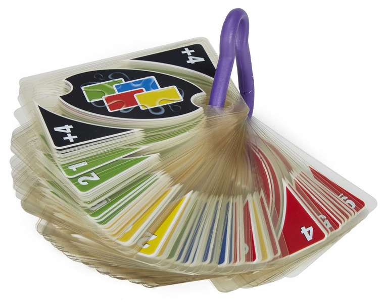 [Prime] Jeu de cartes en plastiques imperméables Uno Sport