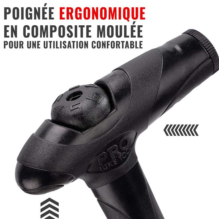Clé dynamométrique réglable Pro Bike Tools – 4, 5, 6 NM – Comprend 3, 4, 5 mm Allen et T25 (Via Coupon- Vendeur tiers)