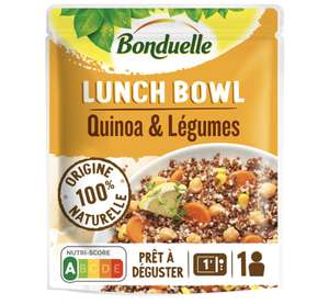 Lot de 3 "Lunch Bowl" Bonduelle - variétés au choix (via 0.97€ de cagnottage fidélité + ODR Shopmium possible)