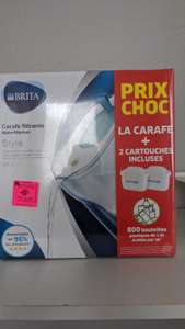 Pack Carafe filtrante Brita Style + 2 cartouches Maxtra - Auchan Bessoncourt (90)