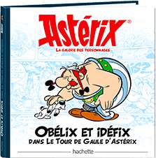 Box Boîte des Irréductibles avec BD Astérix et Cléopâtre + livre La Galerie des Personnages + figurine Obélix (abonnement sans engagement)