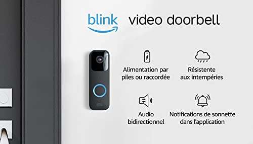 Sonnette connectée Blink Video Doorbell