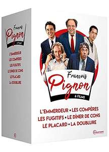 Coffret DVD Édition Limitée "François Pignon" 6 Films: L'emmerdeur, Les compères, Les fugitifs, Le dîner de Cons, Le Placard et La Doublure