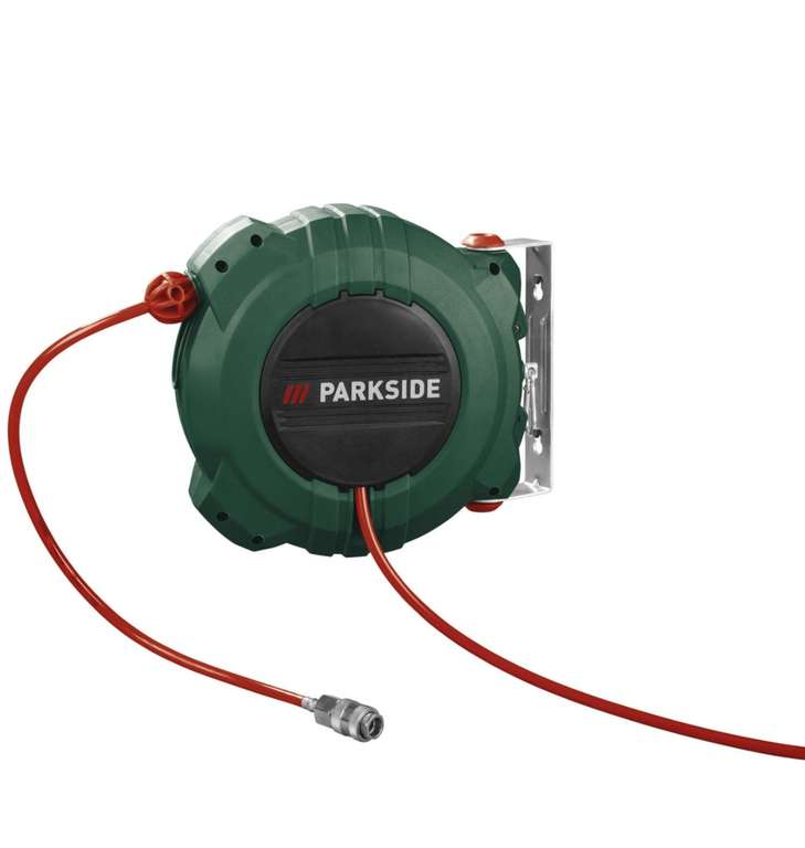 Enrouleur de tuyau pneumatique Parkside PDST 10 B3 / PDWE 8 B2