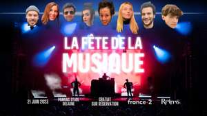 Patrick Bruel, Vianney, Zazie, Matt Pokora, Patrick Fiori, etc : Grand concert gratuit pour la fête de la musique à Reims (51) !