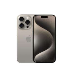 Smartphone Apple iPhone 15 Pro titanium naturel - 128 Go