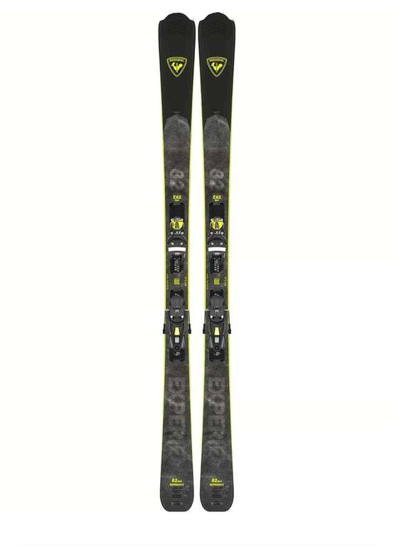 Skis Rossignol Experience 82 Basalt K + Nx12 - Noir/Jaune (2024) (Plusieurs tailles disponibles)