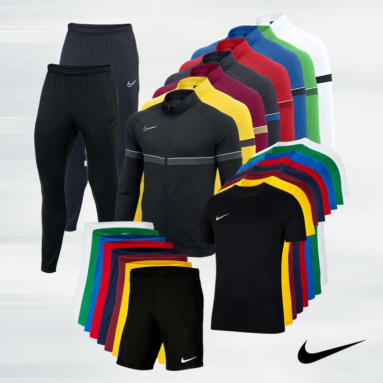 Lot de 4 articles Nike Academy 21 pour Homme - Plusieurs coloris (Tailles du S au 2XL)