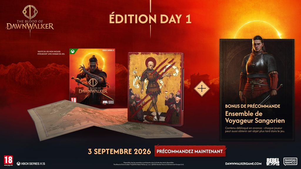 The Blood Of Dawnwalker Day 1 Edition sur Xbox Series X (Via Remise Panier)