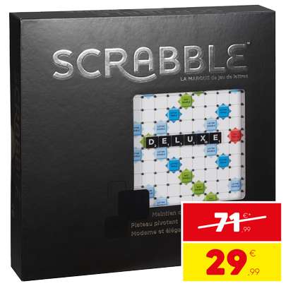 Jeu Scrabble Deluxe