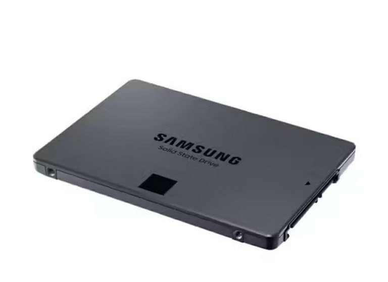 SSD interne 2.5" Samsung 870 QVO (MZ-77Q4T0BW) - 4 To, QLC 3D, DRAM (+8€ en Rakuten Points)
