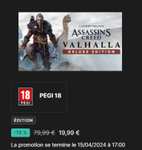 Sélection de jeu Assasin's creed dématérialisé sur PC en promotion - ex: Assassin's Creed Mirage Édition Deluxe + bundle ubisoft