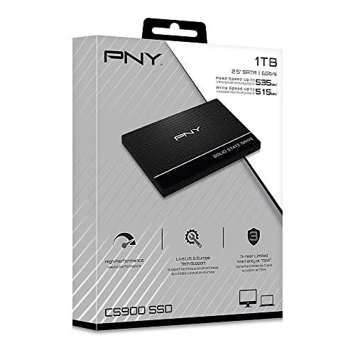 [Prime] SSD interne 2.5" PNY S900 (SSD7CS900-1TB-RB) - 1 To
