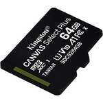 Carte mémoire Micro SD Kingston Canvas Select Plus (SDCS2/64GBSP) - 64 Go