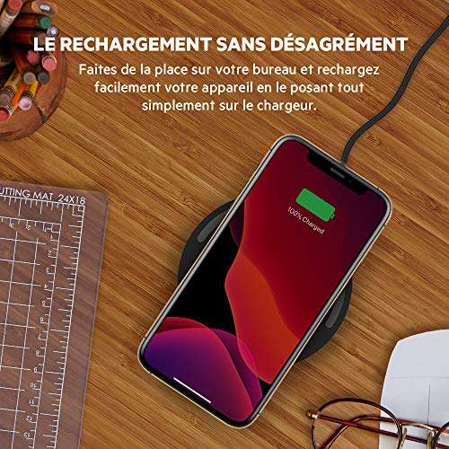 [Prime] Belkin Chargeur à induction Boost Charge 15 W