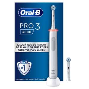Brosse à dents électrique Oral-B Pro 3 - Différentes variétés (via 48,99€ sur carte de fidélité)