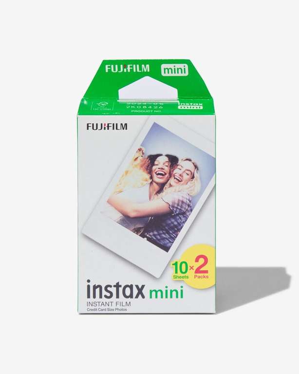 3 Paquets de Papiers photo Fujifilm instax mini - 2x10 soit 0,5525