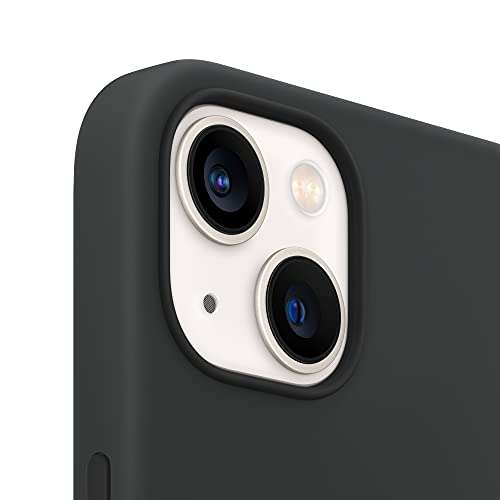 Coque en silicone Apple avec MagSafe pour iPhone 13 - Minuit