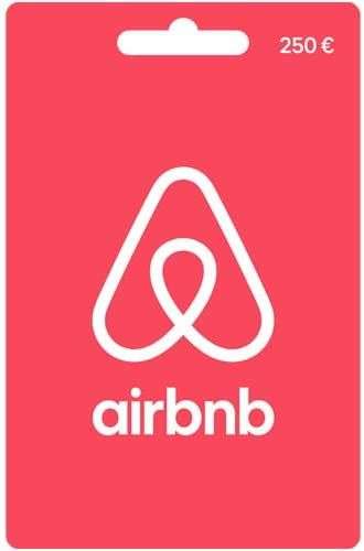 Carte cadeau Airbnb d'une valeur de 250€