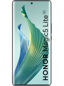 Smartphone 6,67" Honor Magic5 Lite 5G Noir - Full HD+ Amoled 120Hz, Snapdragon 695, 6/128Go, 5100mAh