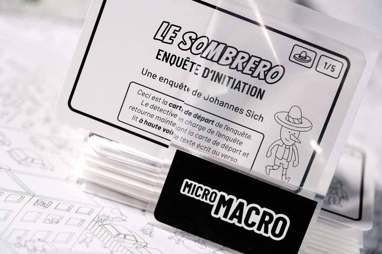 Jeu de société d'enquêtes Micro Macro : Full House - 10 ans et plus - Version française (Via coupon)