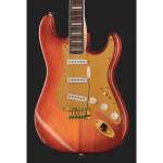 Guitare électrique Squier 40th Anniversary Gold Edition Stratocaster - Sienna Sunburst