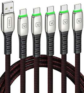 Lot de 5 câbles USB-C Iniu - 0.5m + 2x 1m + 2x 2m (via coupon - vendeur tiers)