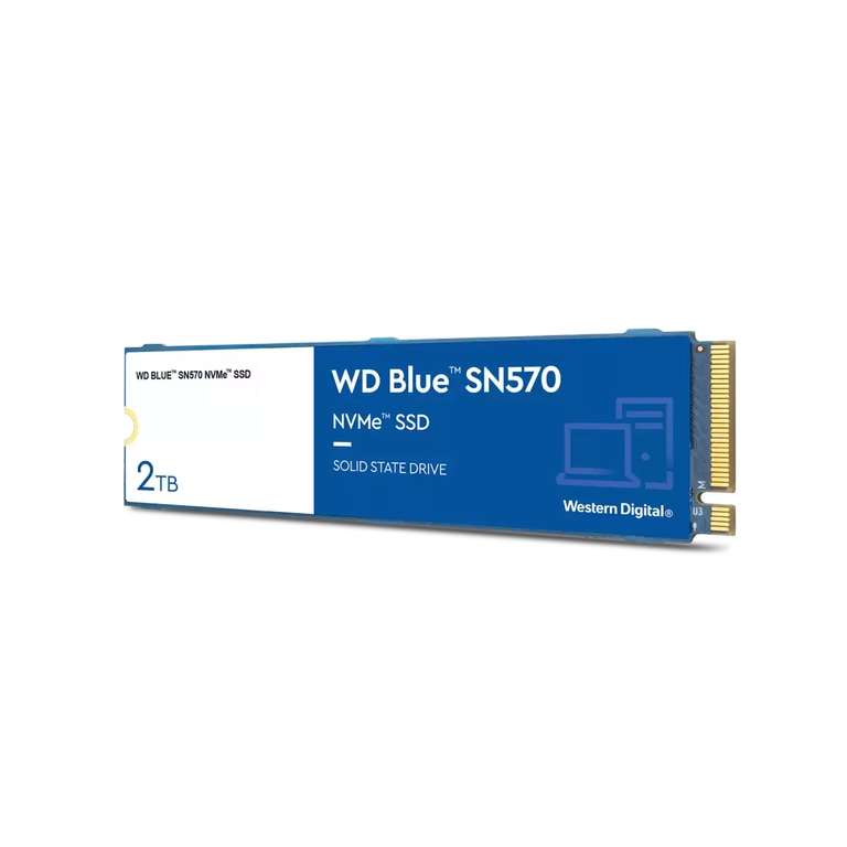 SSD interne M.2 NVMe Western Digital SN570 2 To - TLC DRAM-less
