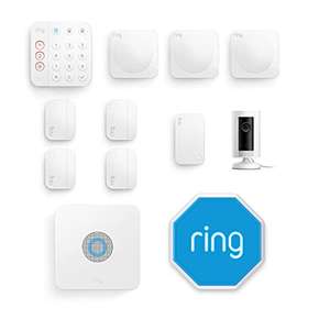 Kit alarme Ring Alarm 11 pièces (2ème génération) + Indoor Cam + sirène extérieure