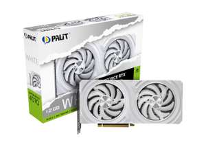 Carte graphique Palit GeForce RTX 4070 White Edition 12GB (Frontaliers Allemagne)