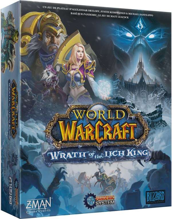 Jeu de Société World of Warcraft: Pandemic system