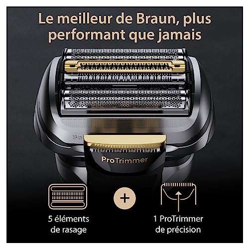 Rasoir électrique Homme Braun Series 9 PRo+ 9517s - argent