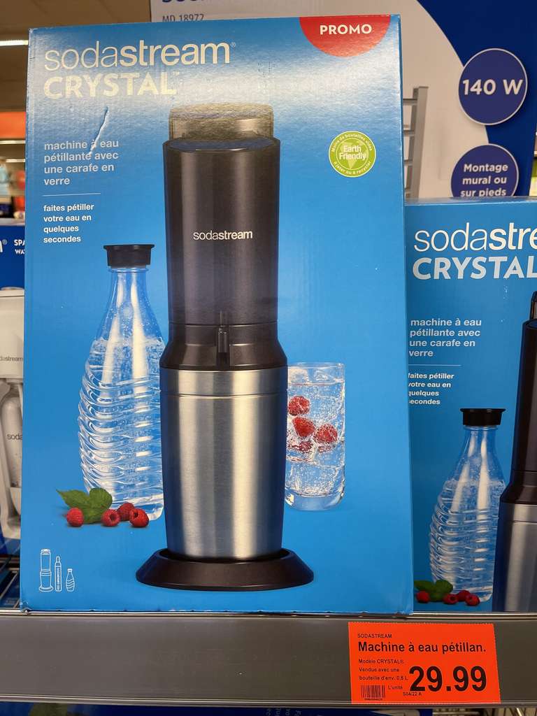 Machine à soda / eau gazeuse Sodastream Crystal - Saint-Mard (77)
