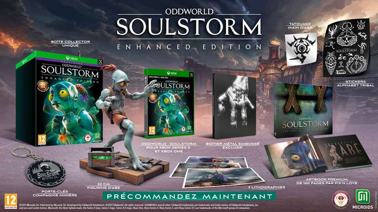 Oddworld Soulstorm Enhanced Collector Edition sur Xbox One + Xbox Series X