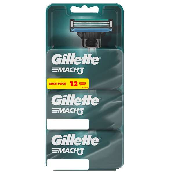 Paquet de lames de rasoir Gillette Fusion5, Mach3, Mach3 Start ou Skinguard - différentes quantités (via 24.36€ sur la carte de fidélité)