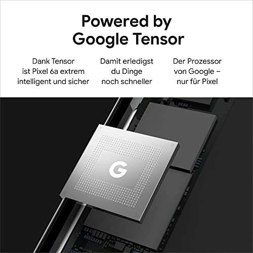 Smartphone 6.1" Google Pixel 6A 5G - 128 Go, 6 Go RAM, Charbon