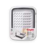 Égouttoir à vaisselle pliable Rayen - 37.7 x 29.3 x 11.5 cm
