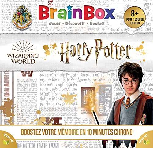 Jeu de société BrainBox : Harry Potter, Asmodee - dès 8 ans, 1 joueur et plus