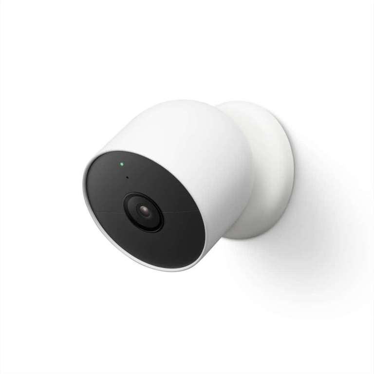 Caméra de sécurité Google Nest Cam intérieure-extérieure connectée (+15€ en Rakuten Points)